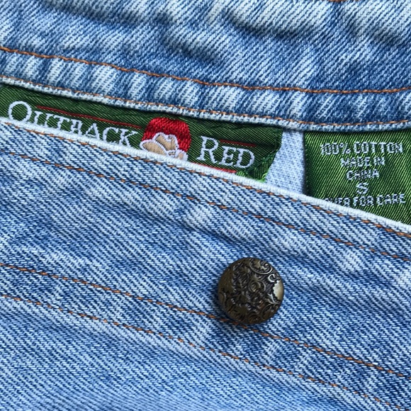 Jean vest from the 80s - Picture 4 of 6